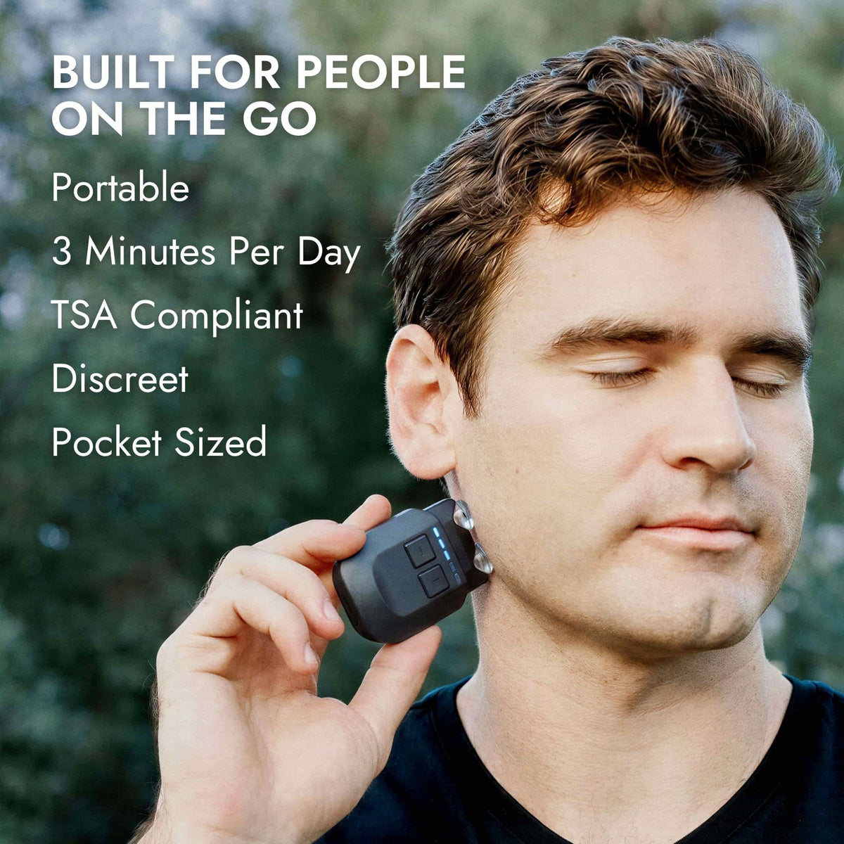 Vagus Nerve Stimulator for Anxiety & Panic Attacks – Portable Calming Device