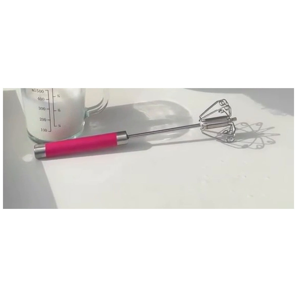 Push Whisk – Semi-Automatic Egg Beater
